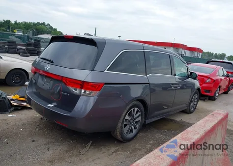 2015 Honda Odyssey Touring/Touring Elite z USA, uszkodzony, nr VIN 5FNRL5H99FB009627